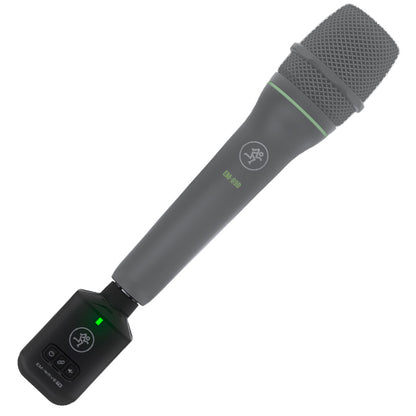 Mackie EM Wave XLR Wireless Plug-On Mic Microphone Handheld System Rechargeable Battery with Case