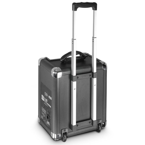 LD Systems Roadjack 10 Battery Powered Bluetooth Rechargeable Loudspeaker with Mixer and 2 Way Speaker (LDRJ10)