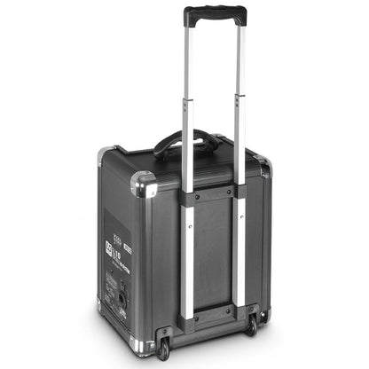 LD Systems Roadjack 10 Battery Powered Bluetooth Rechargeable Loudspeaker with Mixer and 2 Way Speaker (LDRJ10)