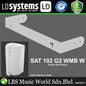 LD Systems SAT 102 G2 WMB Powder Coated Steel Swivel Wall Mount for LDSAT102G2 (SAT102G2 WMB)