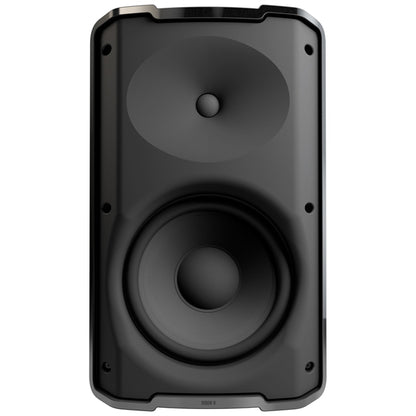 LD Systems DQOR 8 T B 8 Inch 16 Ohm Two-way Passive Indoor Outdoor Installation Loudspeaker - Black (LDDQOR8TB)