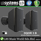 LD Systems DQOR 3 8 Ohms Two-way Passive Indoor and Outdoor Installation Loudspeaker - Pair (LDDQOR3)