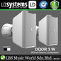 LD Systems DQOR 3 8 Ohms Two-way Passive Indoor and Outdoor Installation Loudspeaker - Pair (LDDQOR3)