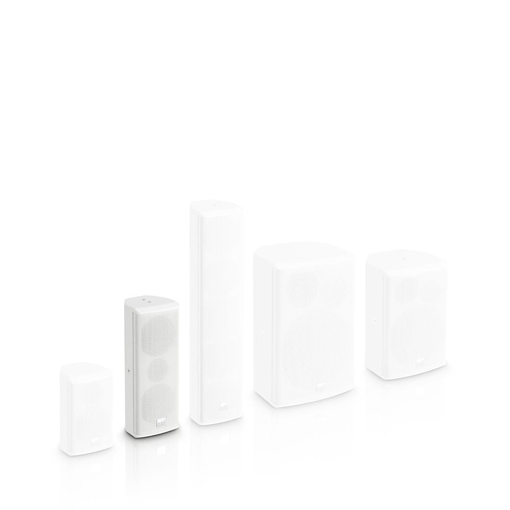 LD Systems SAT 242 G2 100 Watt 2 X 4 Inch Passive Installation Wall Mounted Loudspeaker (LDSAT242G2)