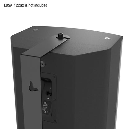LD Systems SAT 122 G2 WMB Powder Coated Steel Swivel Wall Mount for LDSAT122G2 (SAT122G2)