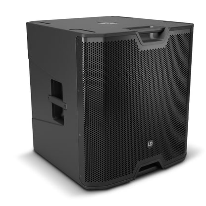 LD Systems ICOA SUB 18 A 600 Watt Powered 18 Inch  Bass Reflex PA Subwoofer (LDICOASUB18A)