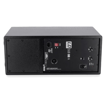 LD Systems SUB 88 A 150 Watt 2 x 8 Inch Active Installation Subwoofer (SUB88 A SUB88A SUB88-A)