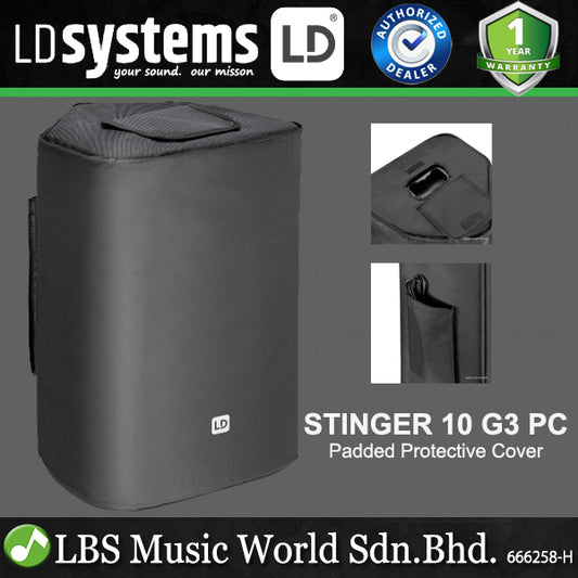 LD Systems Stinger 10 G3 PC Padded protective cover for Stinger G3 PA Loudspeaker 10Inch (EB102G3PC)