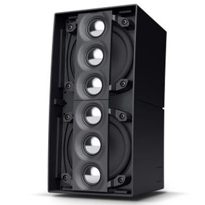 LD Systems CURV 500 D SAT 8ohms Duplex Satellite Wall Mounted Loudspeaker - Black (LDCURV500DSAT)