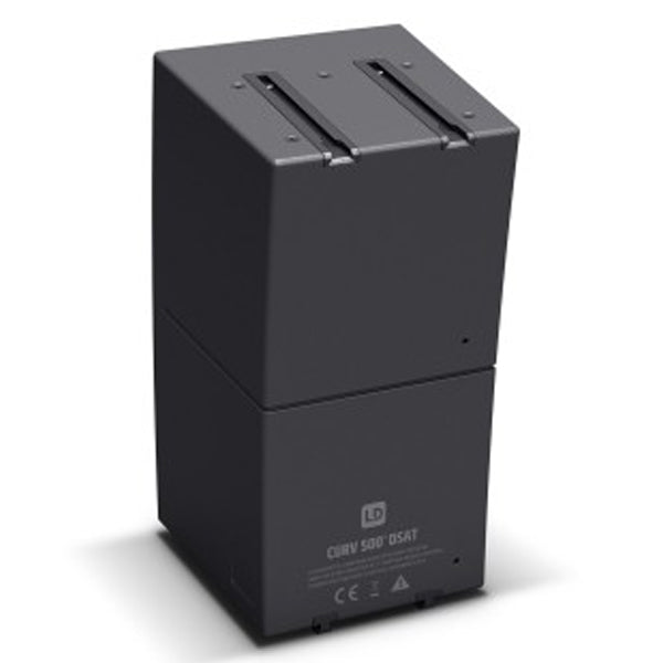 LD Systems CURV 500 D SAT 8ohms Duplex Satellite Wall Mounted Loudspeaker - Black (LDCURV500DSAT)