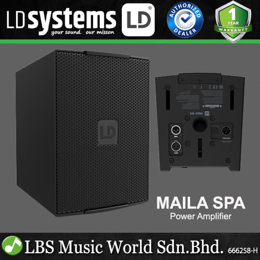 LD Systems MAILA SPA 400W Power Amplifier for up to Eight Satellites (LDMAILASPA)