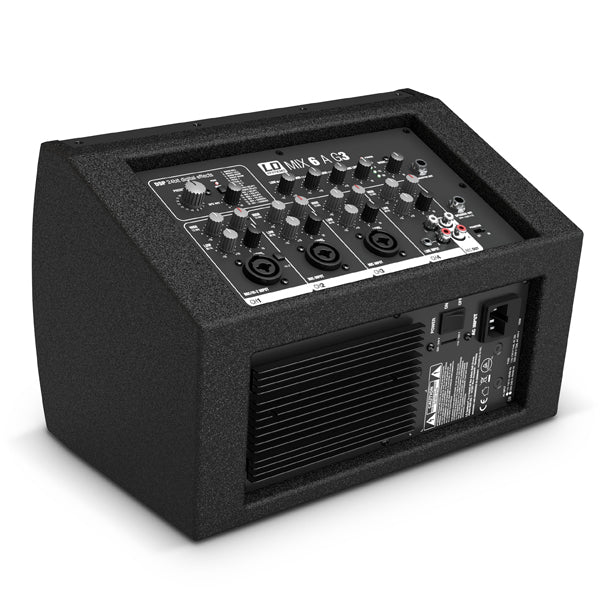 LD Systems MIX 6 A G3 2 X 280 Watt Active 2 Way Loudspeaker with Integrated 4 Channel Mixer (MIX6AG3 LDMIX62AG3)
