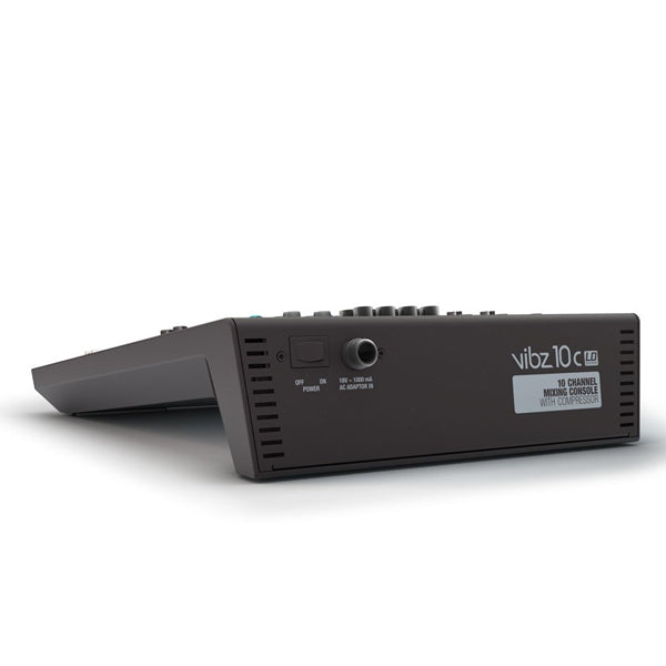 LD Systems VIBZ 10 C 10 Channel Mixing Console with Compressor (VIBZ10 C VIBZ10C)