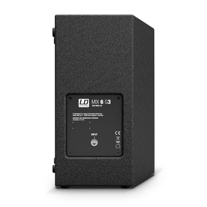 LD Systems MIX 6 G3 280 Watt Passive 2 Way Follower Loudspeaker to LD Systems MIX 6 A G3 (MIX6G3  LDMIX62G3)