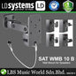 LD Systems SAT WMB 10 Wall Mount and Ceiling Bracket For Loudspeaker up to 10kg (SAT WMB W SAT WMB B)