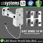 LD Systems SAT WMB 10 Wall Mount and Ceiling Bracket For Loudspeaker up to 10kg (SAT WMB W SAT WMB B)