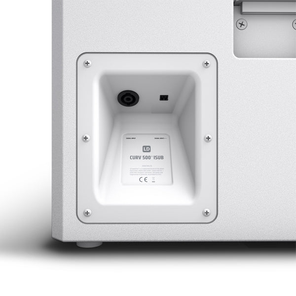 LD Systems CURV 500 I SUB 200 Watt Installation Subwoofer with 10 Inch Bass Reflex Construction (CURV500ISUB)