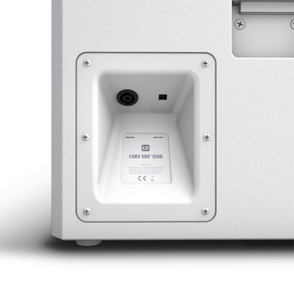 LD Systems CURV 500 I SUB 200 Watt Installation Subwoofer with 10 Inch Bass Reflex Construction (CURV500ISUB)