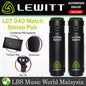 Lewitt LCT 040 Match Stereo Pair Condenser Cardiod Small Diaphragm Acoustic Guitar Drum Mic Microphone (LCT040)