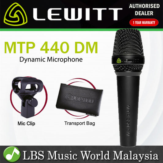 Lewitt MTP 440 DM Dynamic Cardiod Snare Drum Amplifier Lively Mic Microphone (MTP440)