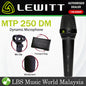 Lewitt MTP 250 DM Dynamic Cardiod Clear Live Vocal Mic Microphone Stage Perfomance (MTP250)