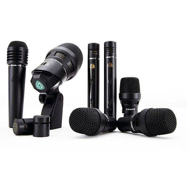 Lewitt DTP Beat Kit Pro 7 Professional Studio Live Drum Recording Kit Arsenal Set Mic Microphone