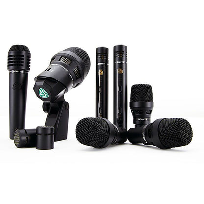 Lewitt DTP Beat Kit Pro 7 Professional Studio Live Drum Recording Kit Arsenal Set Mic Microphone