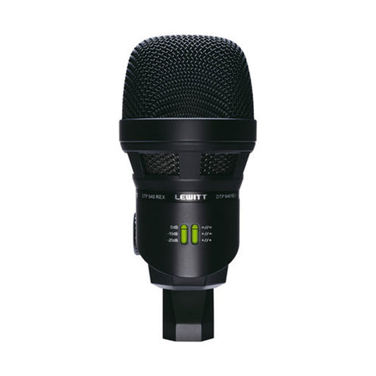 Lewitt DTP-640 REX Dynamic Condenser Double Power Bass Drum Cardiod Mic Microphone (DTP640)