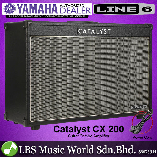 [Indent Order] Line 6 Catalyst CX 200 200Watt 2x12 Dual Channel Amp Guitar Combo Amplifier (CX200)