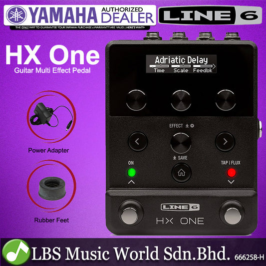 Line 6 HX One Guitar Stereo Multi Effects Pedal Floor Processor Pedal