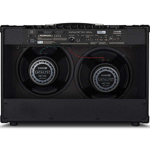 Line 6 Catalyst 200 Watt 2X12 Inch Electric Guitar Combo Amplifier with 4 Channel USB Recording Audio Interface