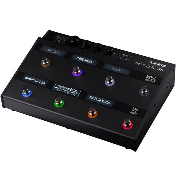 Line 6 HX Effects Electric Guitar Multi Effects Floor Processor Pedal with 8 Capacitive Sensing Footswitches