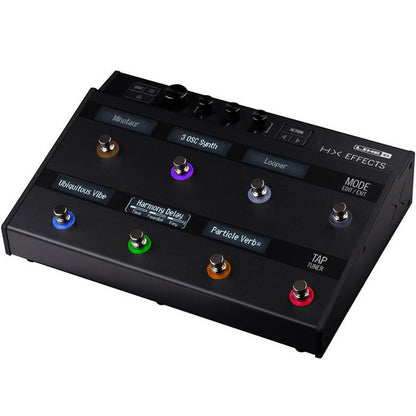 Line 6 HX Effects Electric Guitar Multi Effects Floor Processor Pedal with 8 Capacitive Sensing Footswitches