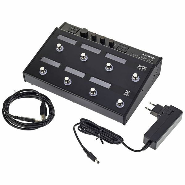 Line 6 HX Effects Electric Guitar Multi Effects Floor Processor Pedal with 8 Capacitive Sensing Footswitches