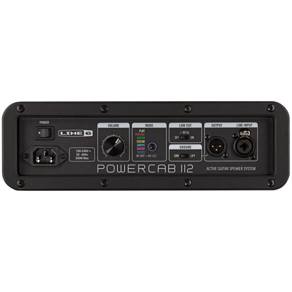 Line 6 Powercab 112 250 Watt 1 X 12 Inch Closed Back Active Guitar Speaker (Power Cab)