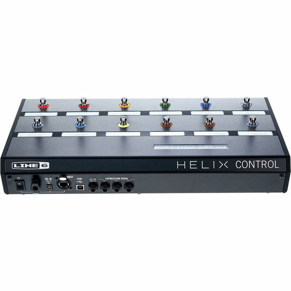 Line 6 Helix Control Floor Controller for Helix Rack Multi Effect Processor Pedal with 12 Touch Sensitive Foot Switches