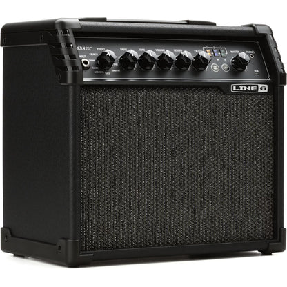 Line 6 Spider V 20 MkII 20 Watt 1X8 Inch Modeling Combo Electric Guitar Amplifier with 200 Amp Preset (V20)