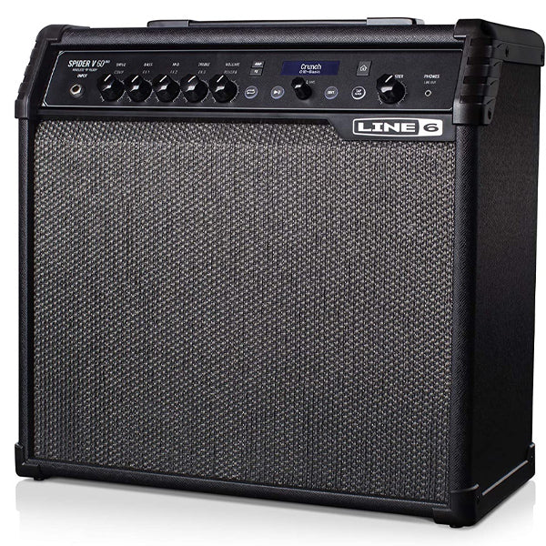 Line 6 Spider V 60 MkII 60 Watt 1X10 Inch Modeling Combo Electric Guitar Amplifier with 200 Amp Preset (V60)