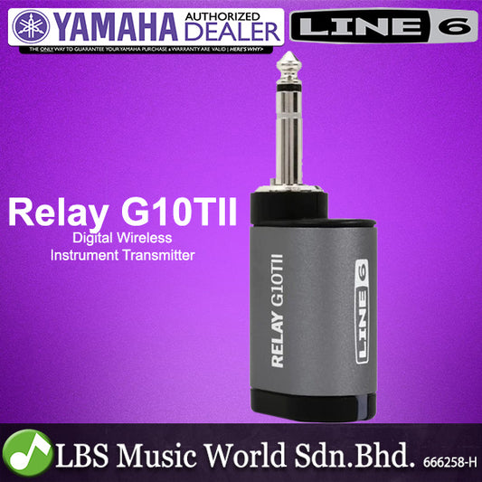 Line 6 Relay G10TII Digital Wireless Plug and Play Instrument Transmitter (G10 TII)
