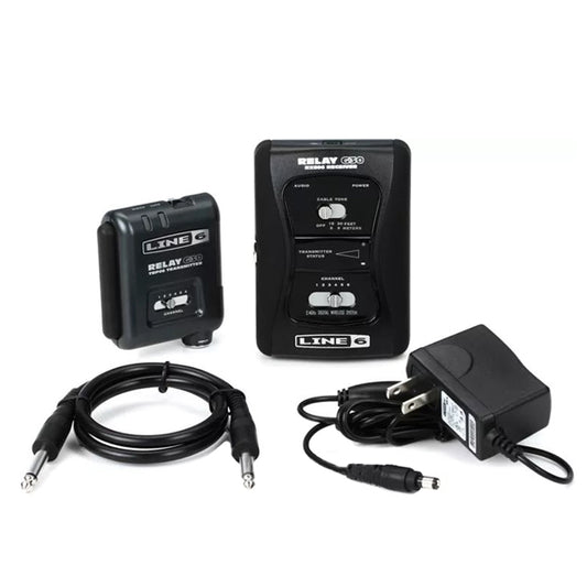 Line 6 Relay G30 Compact Digital Guitar Wireless System with TBP06 Transmitter and RXS06 Receiver