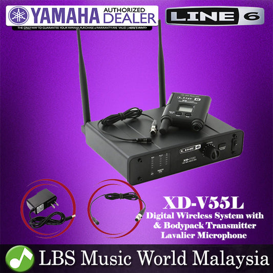 Yamaha Line 6 XD-V55L Wireless Mic Lavalier Clip On Microphone *Indent Basis (XDV55L XD V55L)