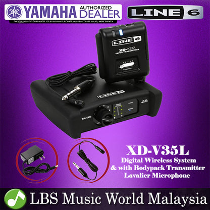 Yamaha Line 6 XD-V35L Wireless System Lavalier Microphone Clip Mic *Indent Basis (XDV35L XD V35L)