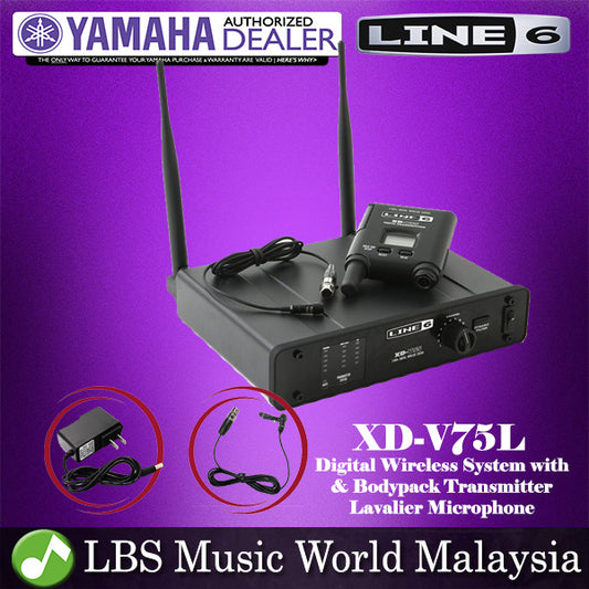 Yamaha Line 6 XD-V75L Wireless Mic Lavalier Microphone *Indent Basis (XDV75L XD V75L)