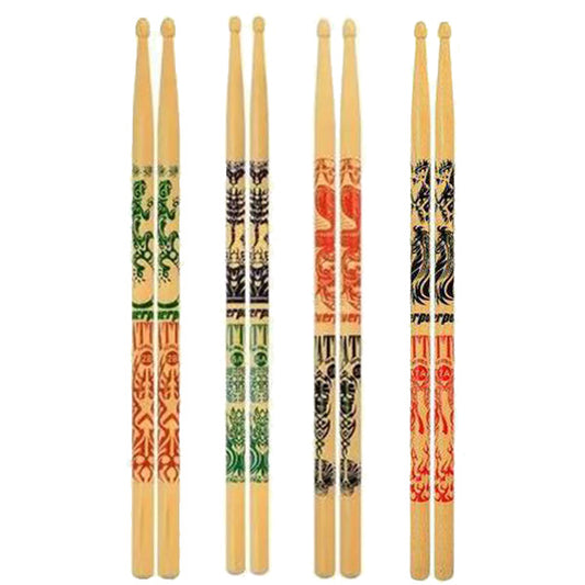 Liverpool Drumstick Tattoo Series Marfim Wood Tip Drum Stick - LE 2BM 5AM 5BM 7AM