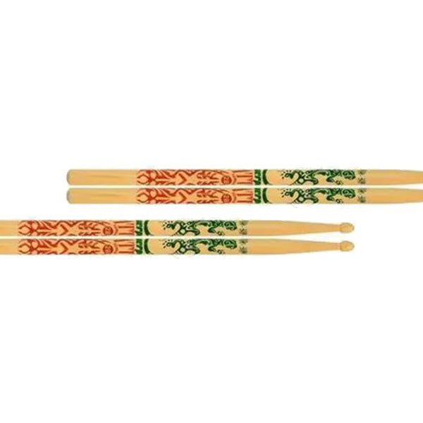 Liverpool Drumstick Tattoo Series Marfim Wood Tip Drum Stick - LE 2BM 5AM 5BM 7AM