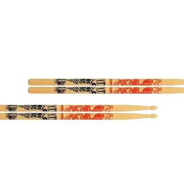 Liverpool Drumstick Tattoo Series Marfim Wood Tip Drum Stick - LE 2BM 5AM 5BM 7AM