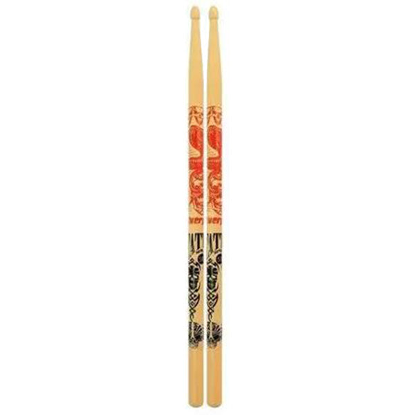 Liverpool Drumstick Tattoo Series Marfim Wood Tip Drum Stick - LE 2BM 5AM 5BM 7AM