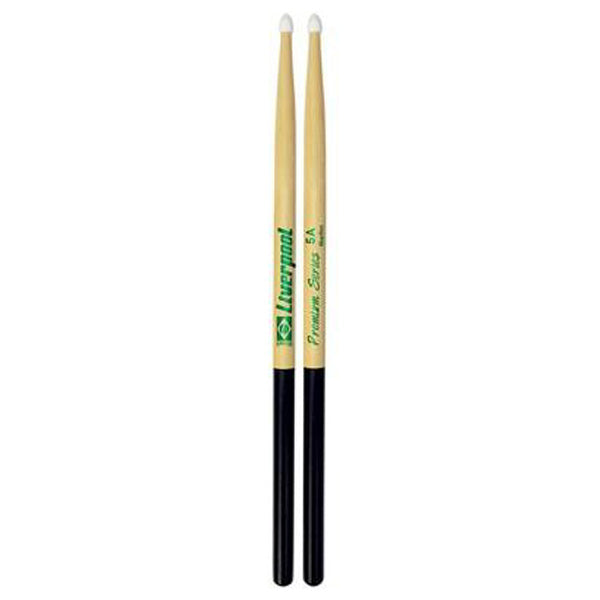 Liverpool PL Drumstick Premium Natural Line Series Marfim Wood Nylon Tip Drum Stick - PL 5AN 7AN