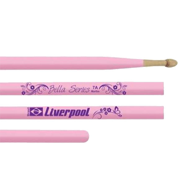 Liverpool Drumstick Bella Series Marfim Wood Tip Drum Stick - LB 5A 5B 7A