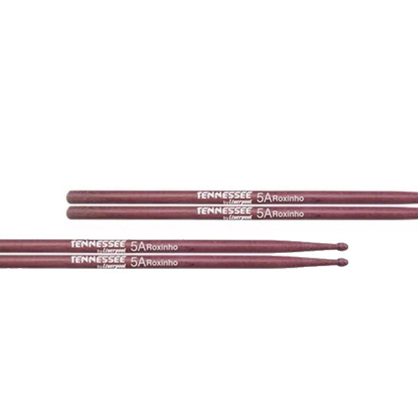 Liverpool Drumstick Tennessee Roxinho Wood Tip Drum Stick - TNROX 5A 7A
